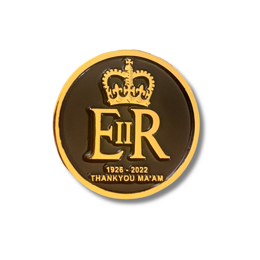 Queen Elizabeth II Commemorative Pin Badge
