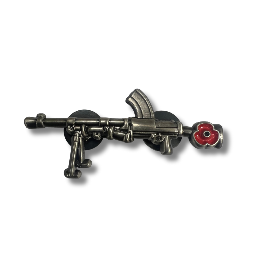 Rifle Flanders Flower Pin Badge – BRITISH PRIDE