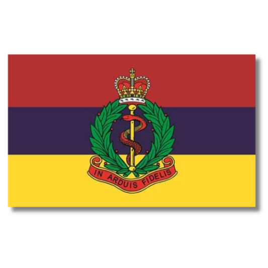 The Royal Army Medical Corps Camp 5'x3' Flag