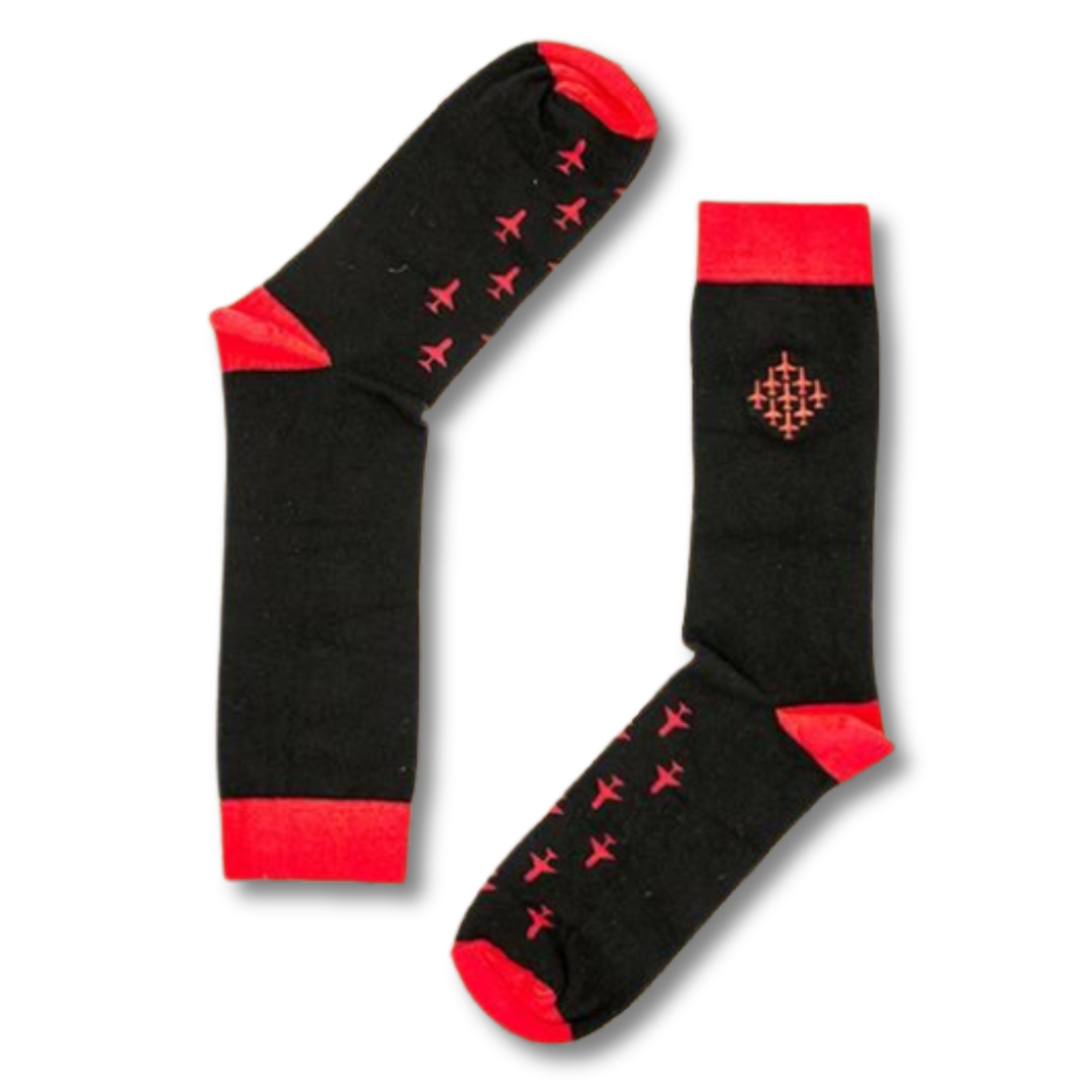 Licensed RAF Diamond 9 Combed Cotton Socks