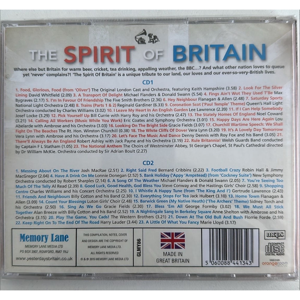 "The Spirit of Britain" (2 CD's)