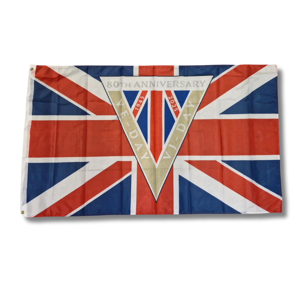 VE/VJ Day 80th Anniversay Commemorative Flag