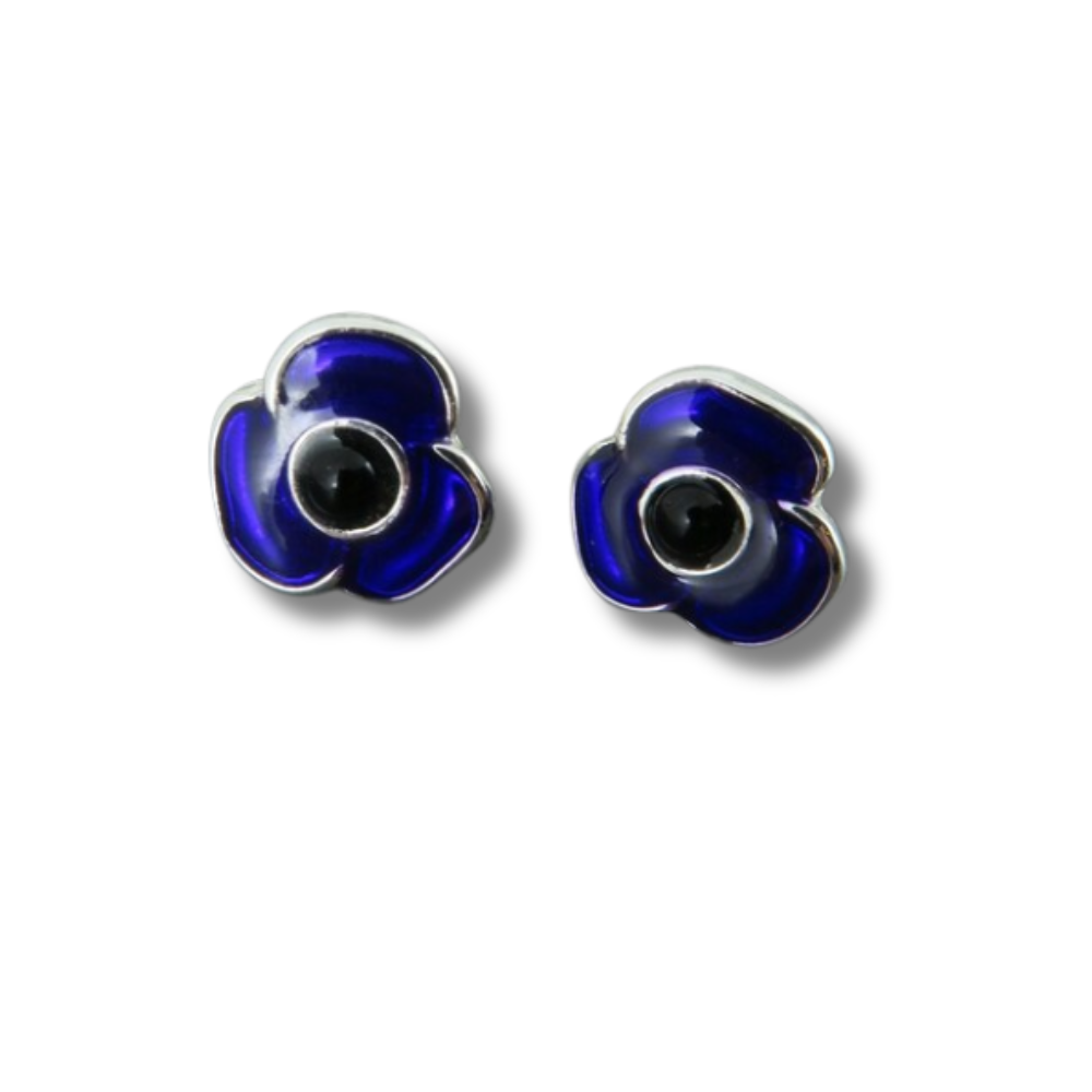 Purple Remembrance Studs