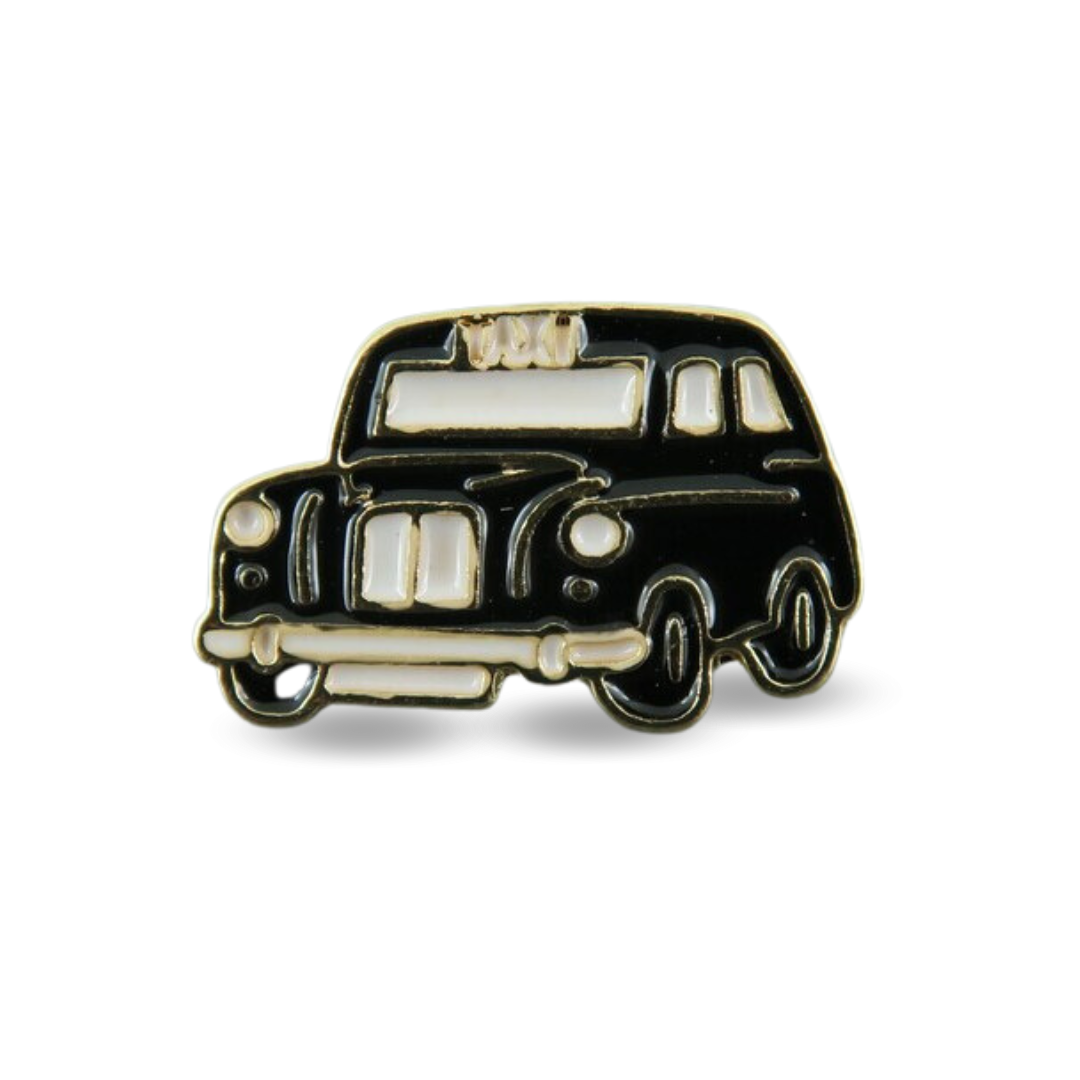 Taxi Enamel Pin Badge