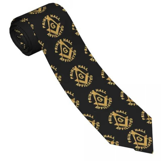 Masonry Founder Prince Hall Tie