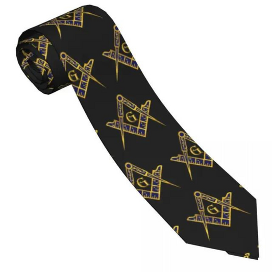 Masonic Insignia Tie