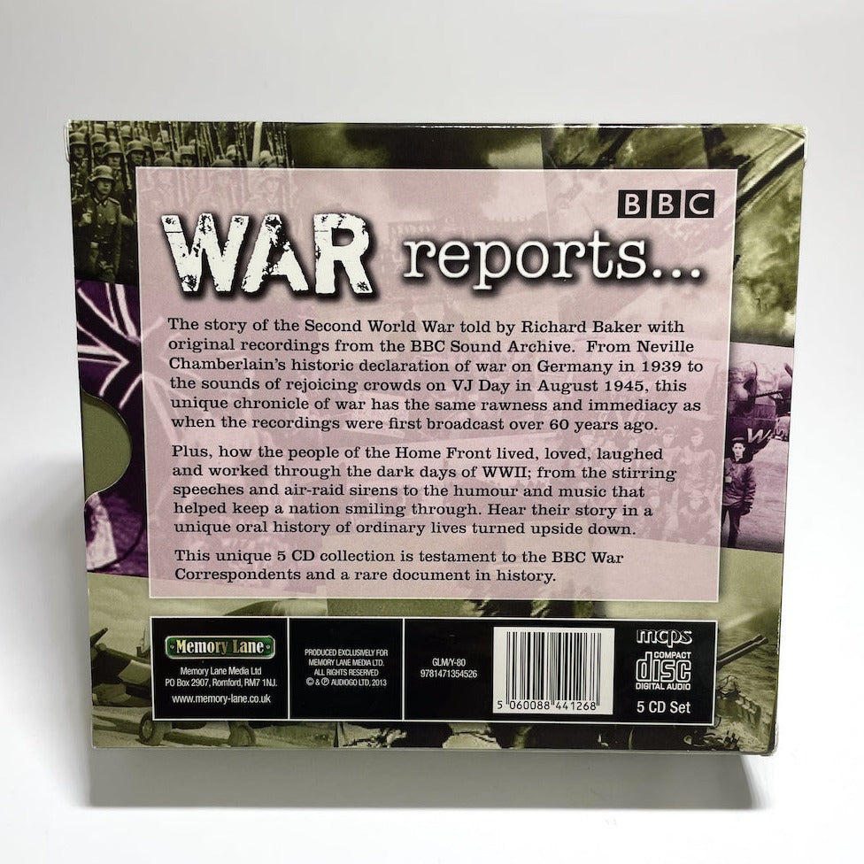 World War II BBC War Reports (5 CD Set)