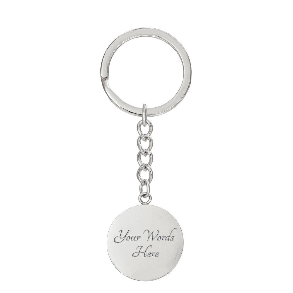 Flanders Flower Luxury Keyring