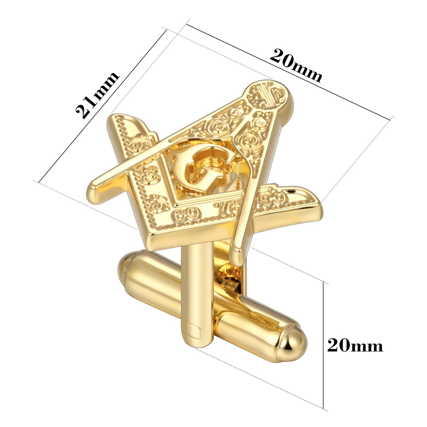 Freemason Masonic Cuff Links