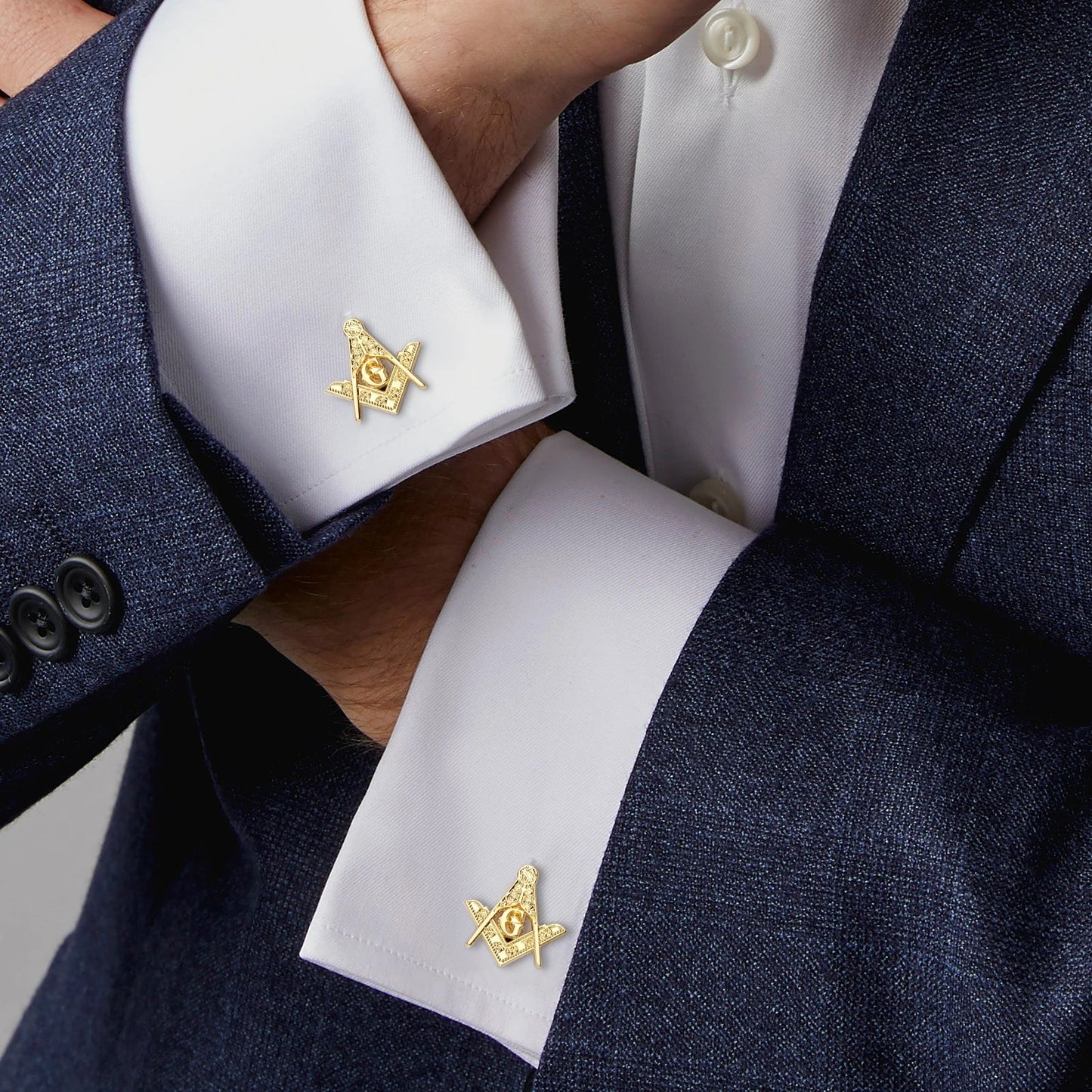 Freemason Masonic Cuff Links