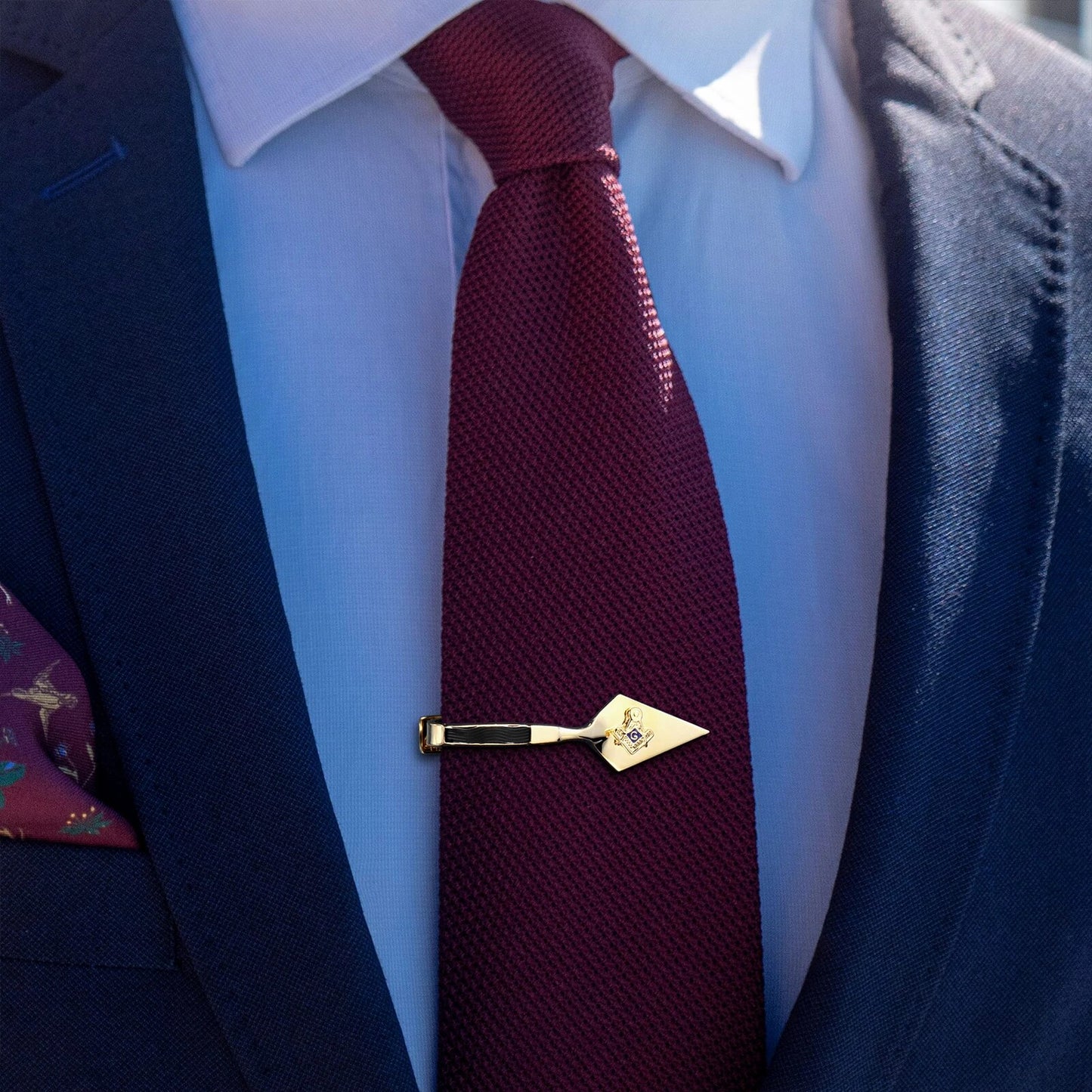 Freemason Masonic Tie Clip