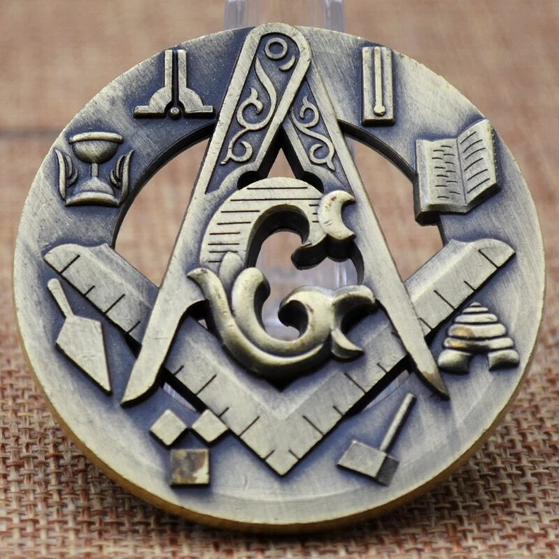 Masonic Hollow Commemorative Coin