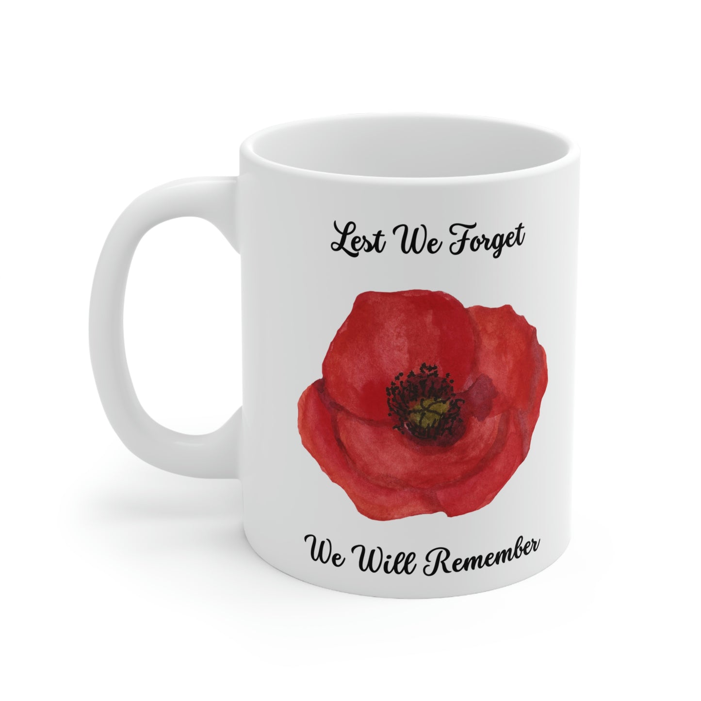 Lest We Forget Mug 11oz