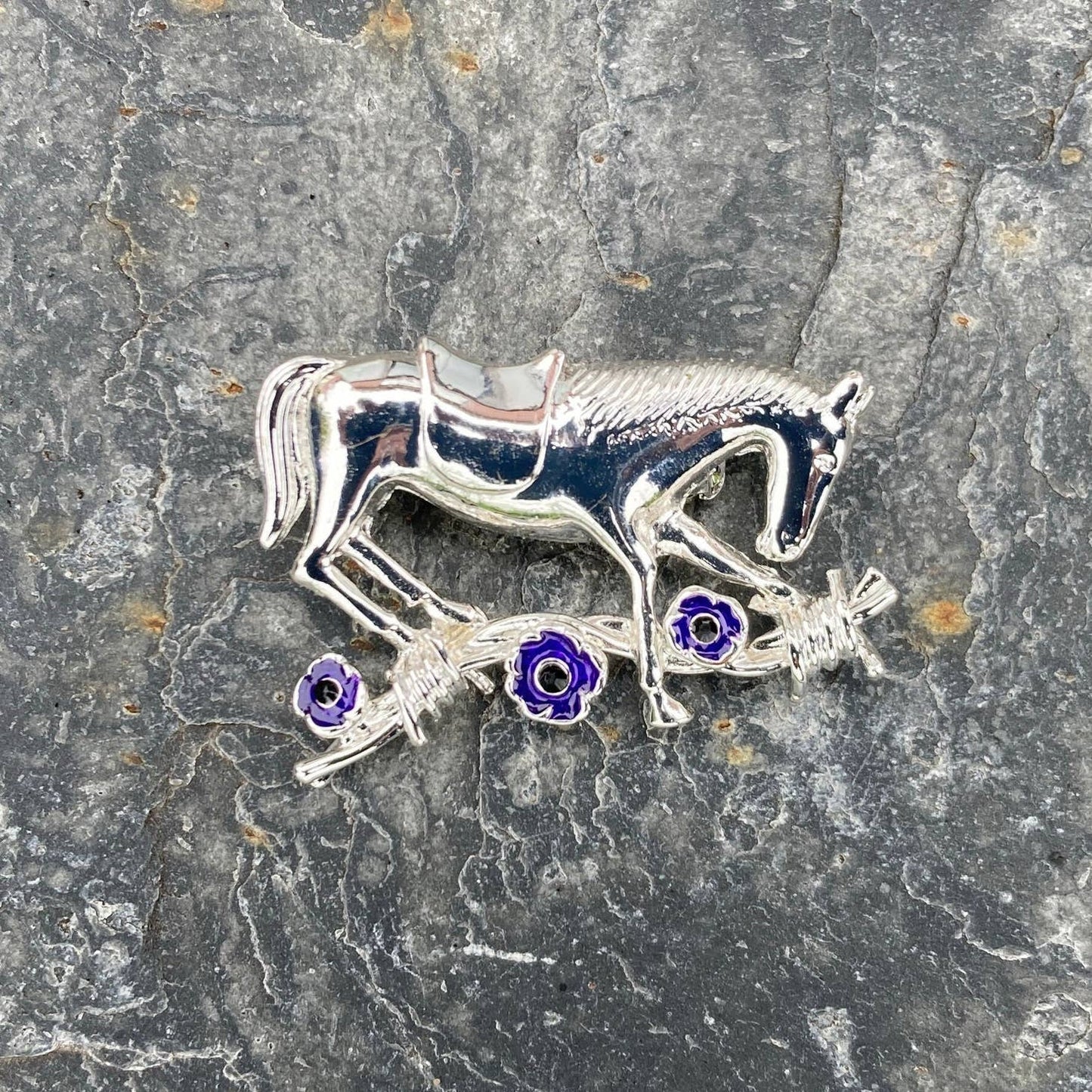 War Horse Brooch