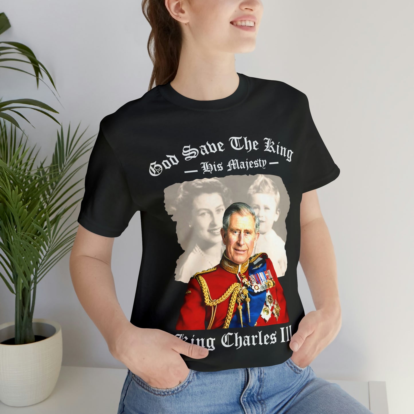 "God Save The King" EIIR & CIIIR Coronation T-shirt