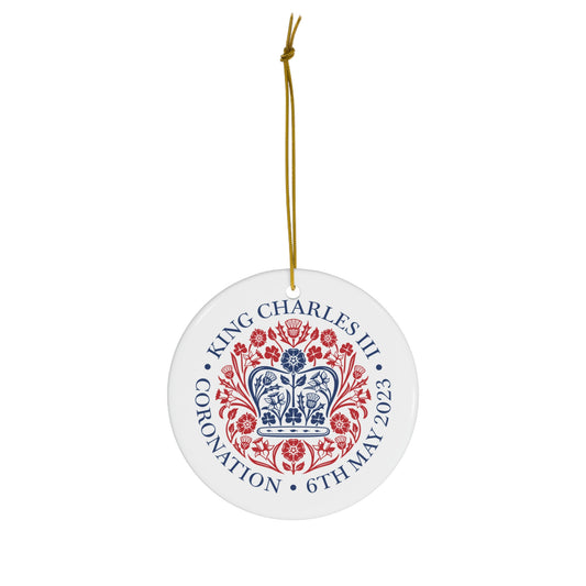 Coronation Ceramic Ornament