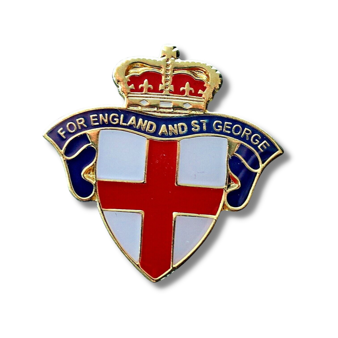 For England and St. George National Pin Badge