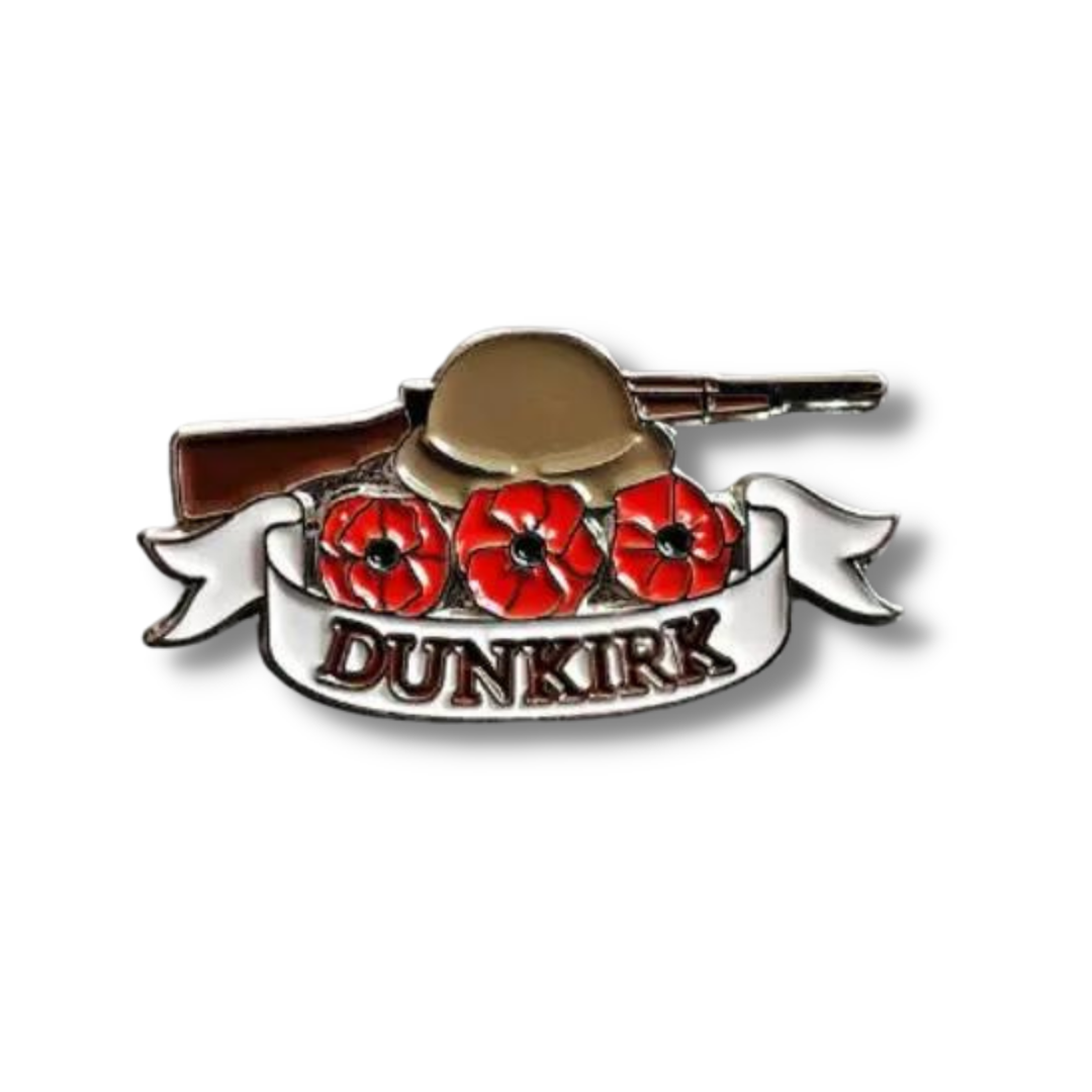 Dunkirk 1940 Second War Soldier Pin Badge