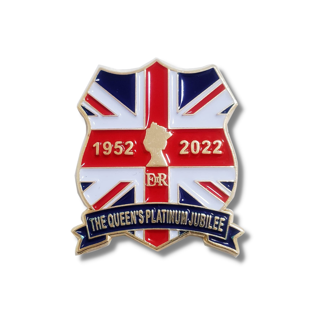 Elizabeth II Queens Platinum Jubilee Badge