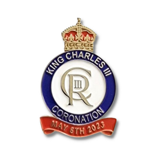 King Charles III Coronation Pin Badge