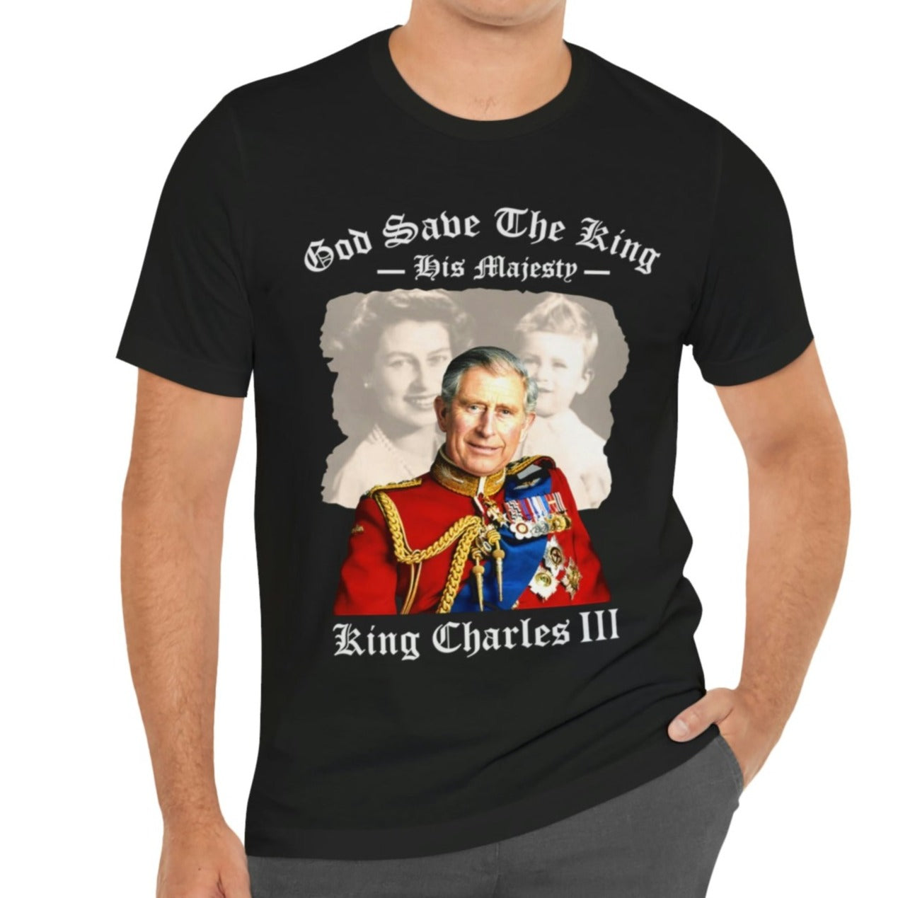 "God Save The King" EIIR & CIIIR Coronation T-shirt