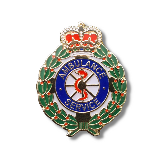 Ambulance Service Crown Tie Pin badge