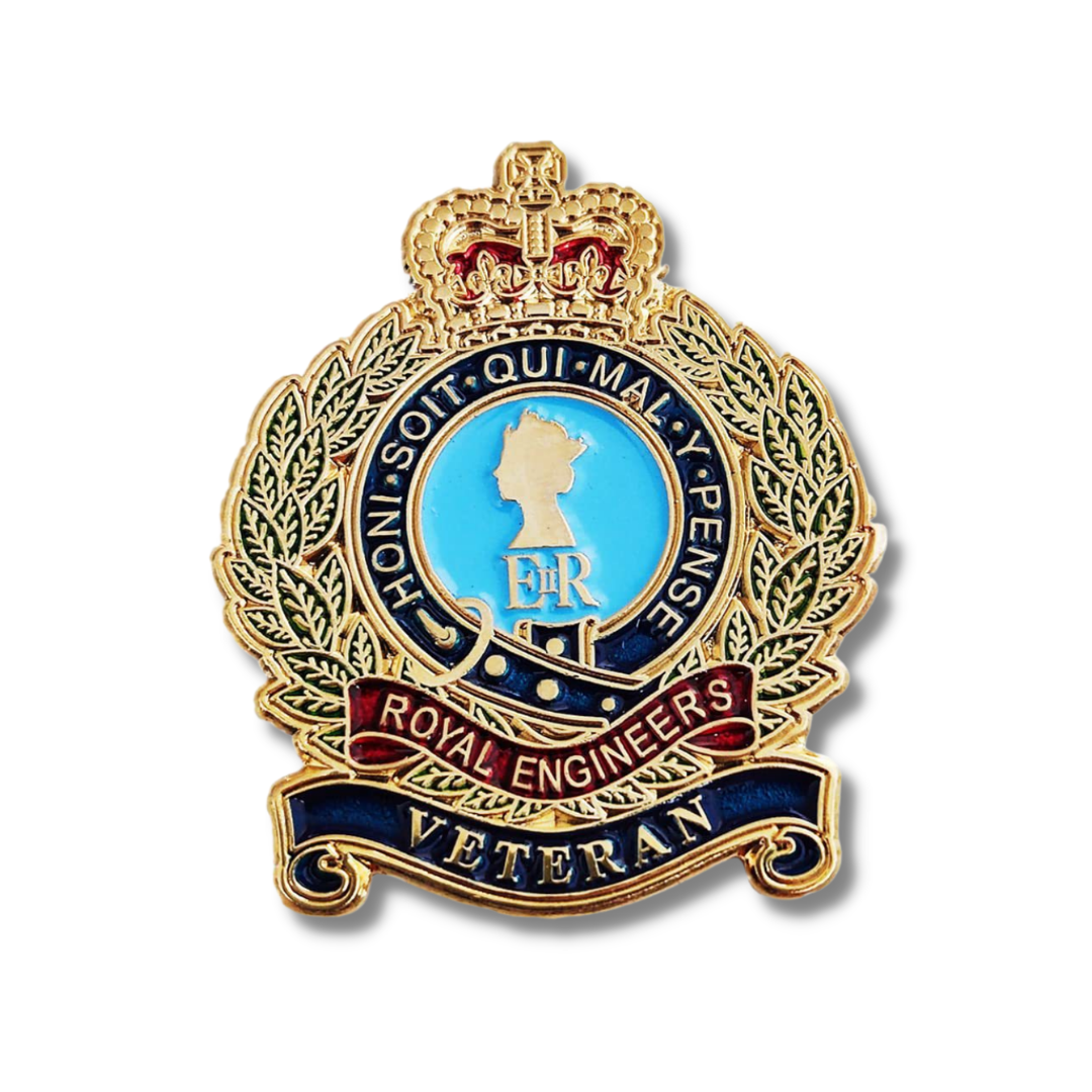 Royal Engineers Veteran Cap Badge