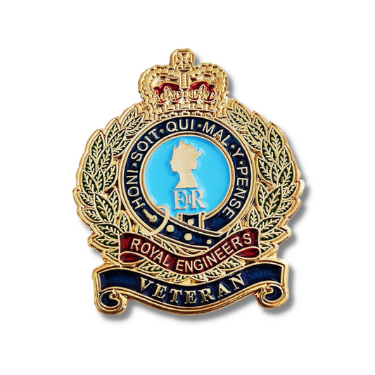 Royal Engineers Veteran Cap Badge