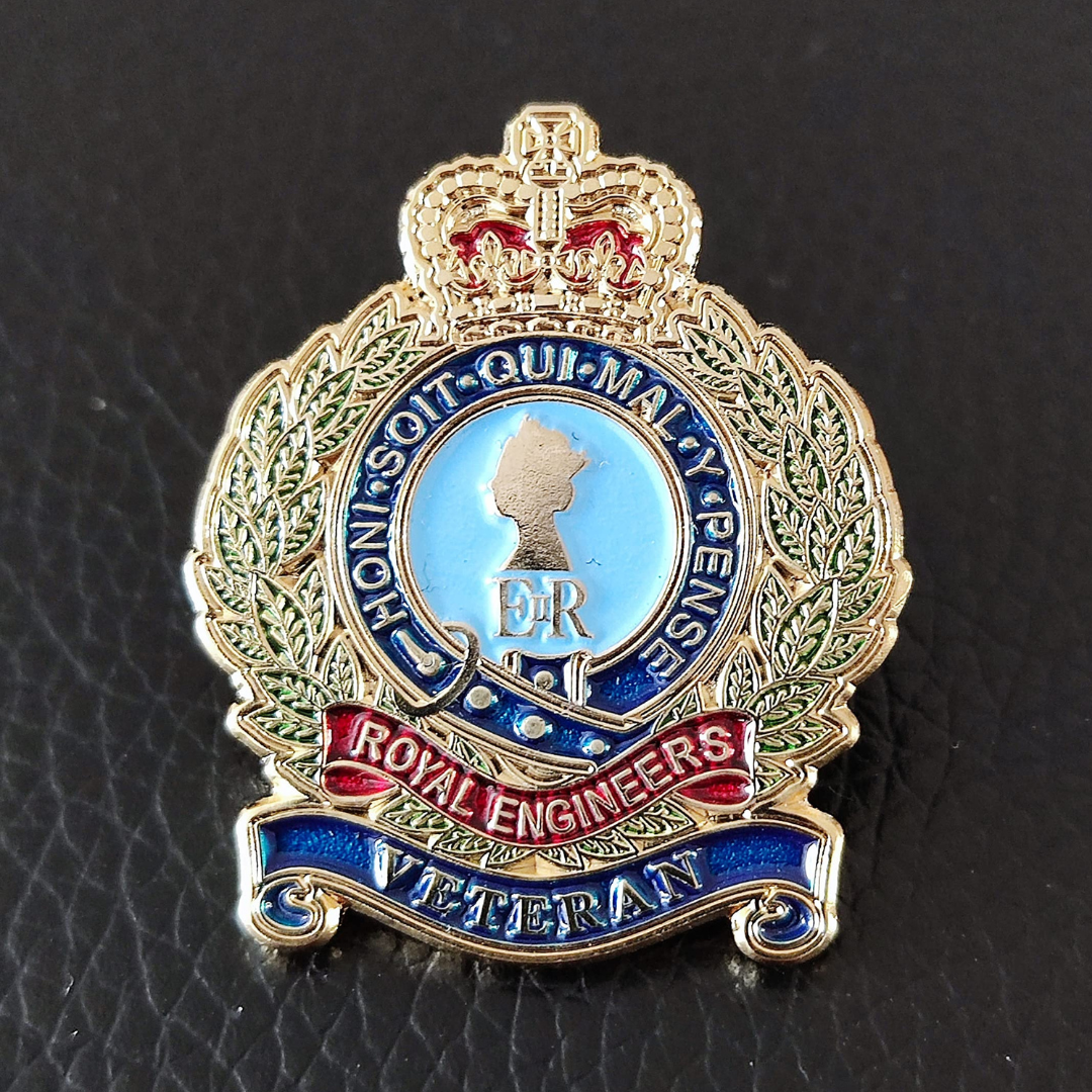 Royal Engineers Veteran Cap Badge