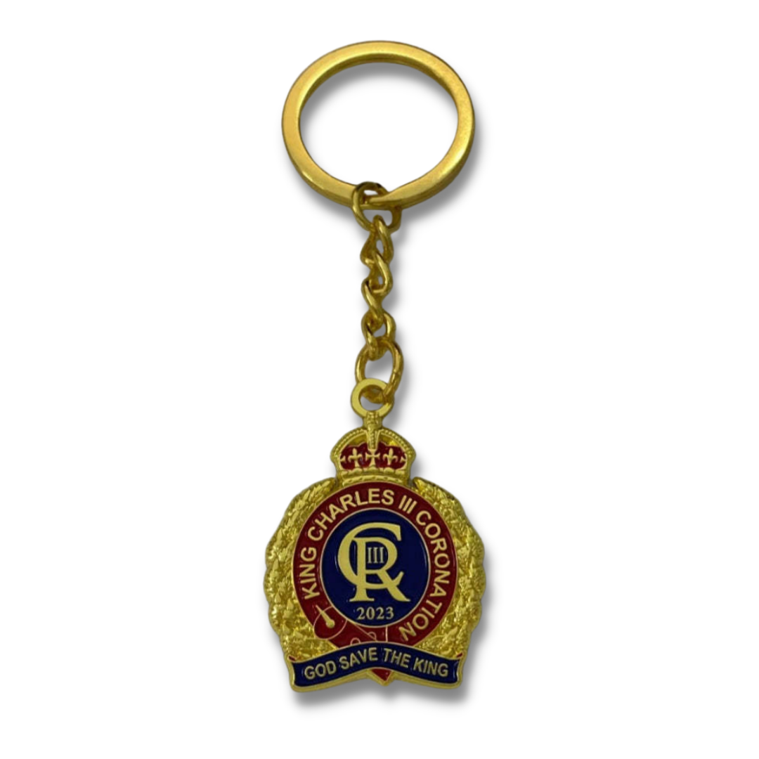 King Charles III Coronation Commemorative Keyring