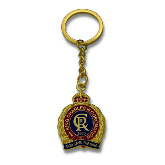 King Charles III Coronation Commemorative Keyring