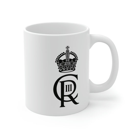King Charles III Royal Cypher Mug 11oz