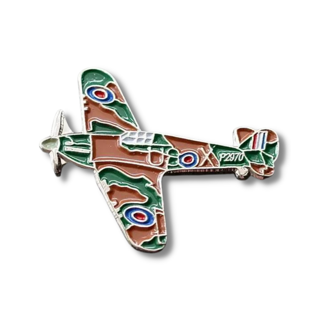 WW2 Hurricane Plane Enamel Pin Badge Battle Of Britain 1940 – BRITISH PRIDE