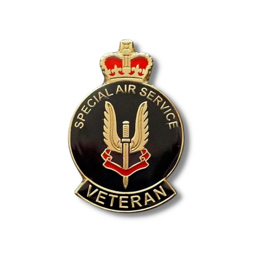 British SAS Veteran Special Air Service Royal Marines Commando Pin Badge