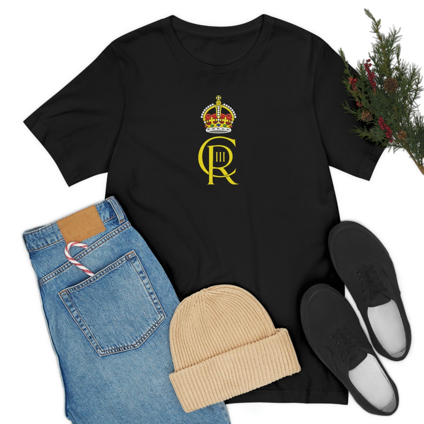 King Charles III Royal Cypher T-Shirt