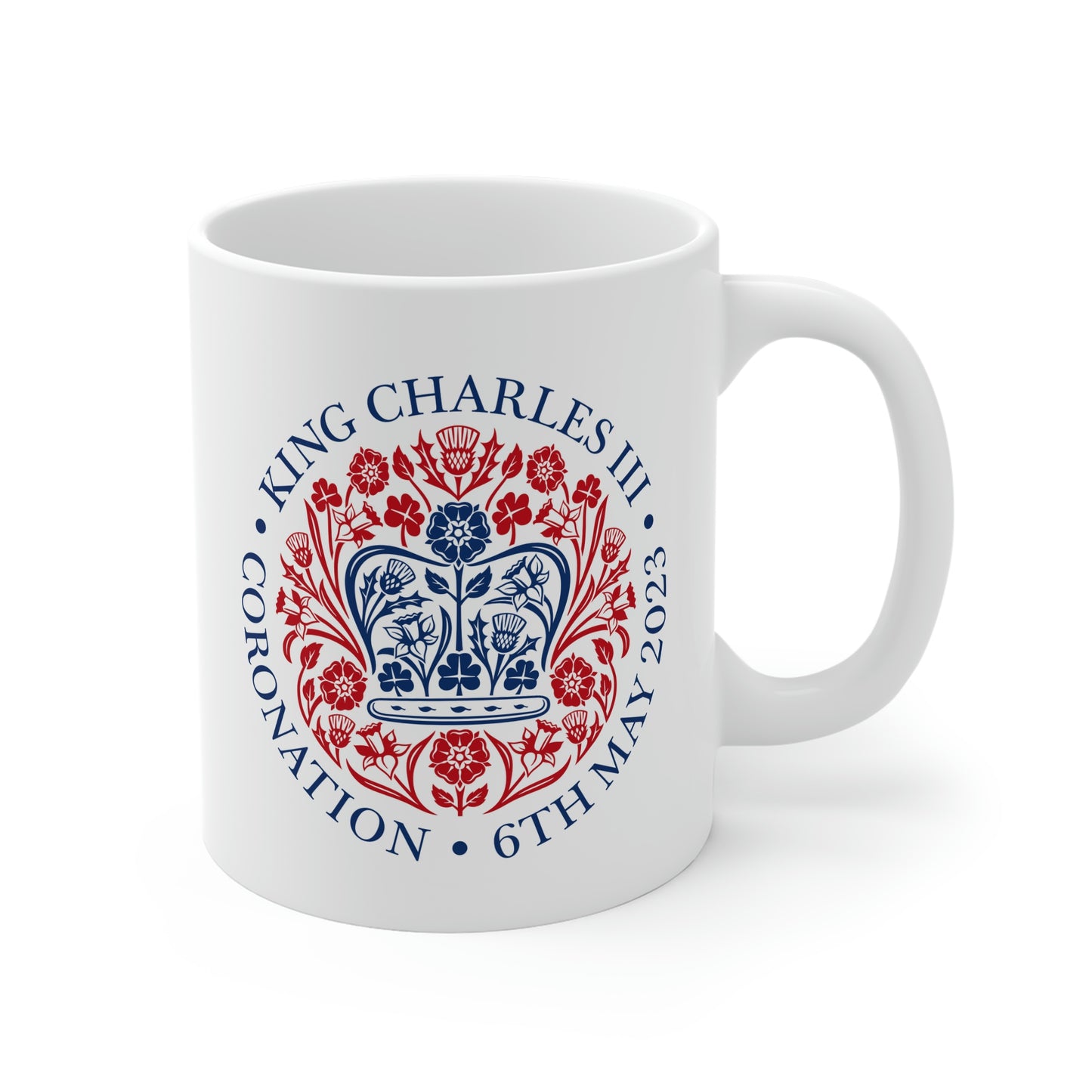 King Charles III Official Coronation Logo Mug