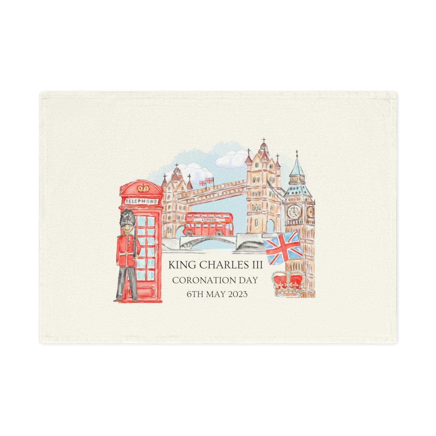 Coronation Tea Towel