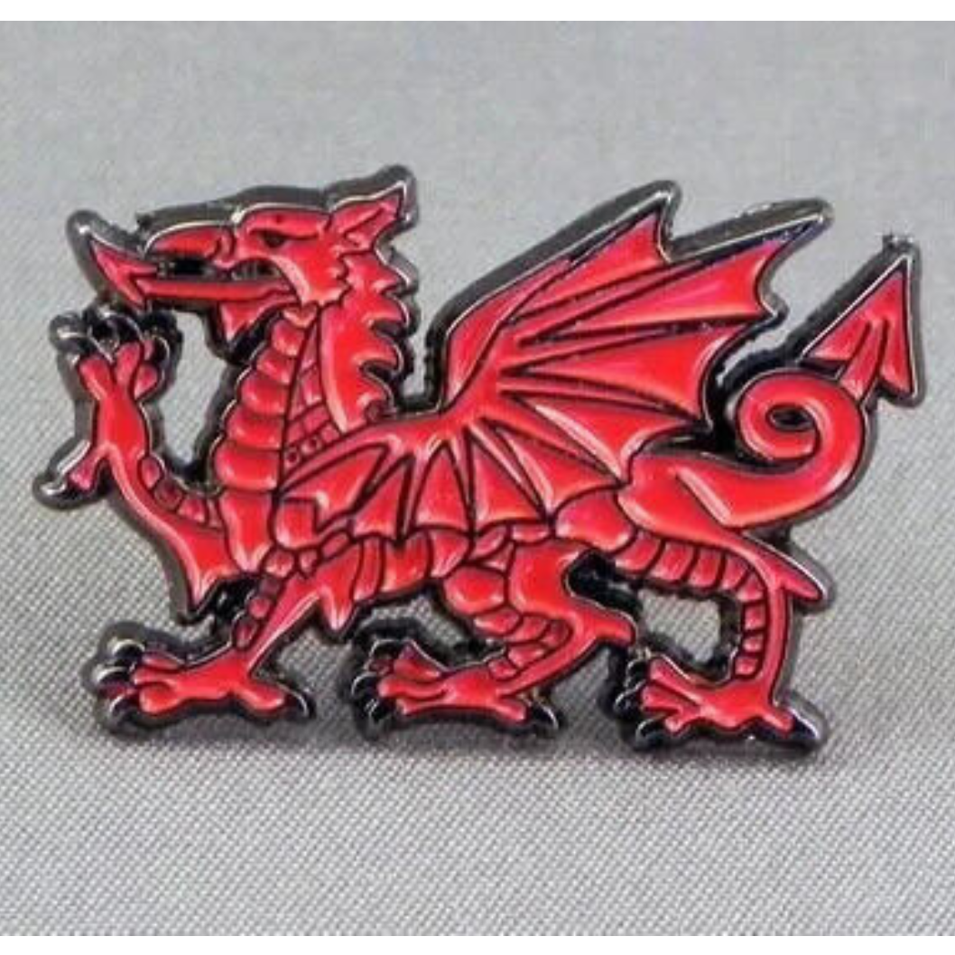 Wales Red Dragon Badge