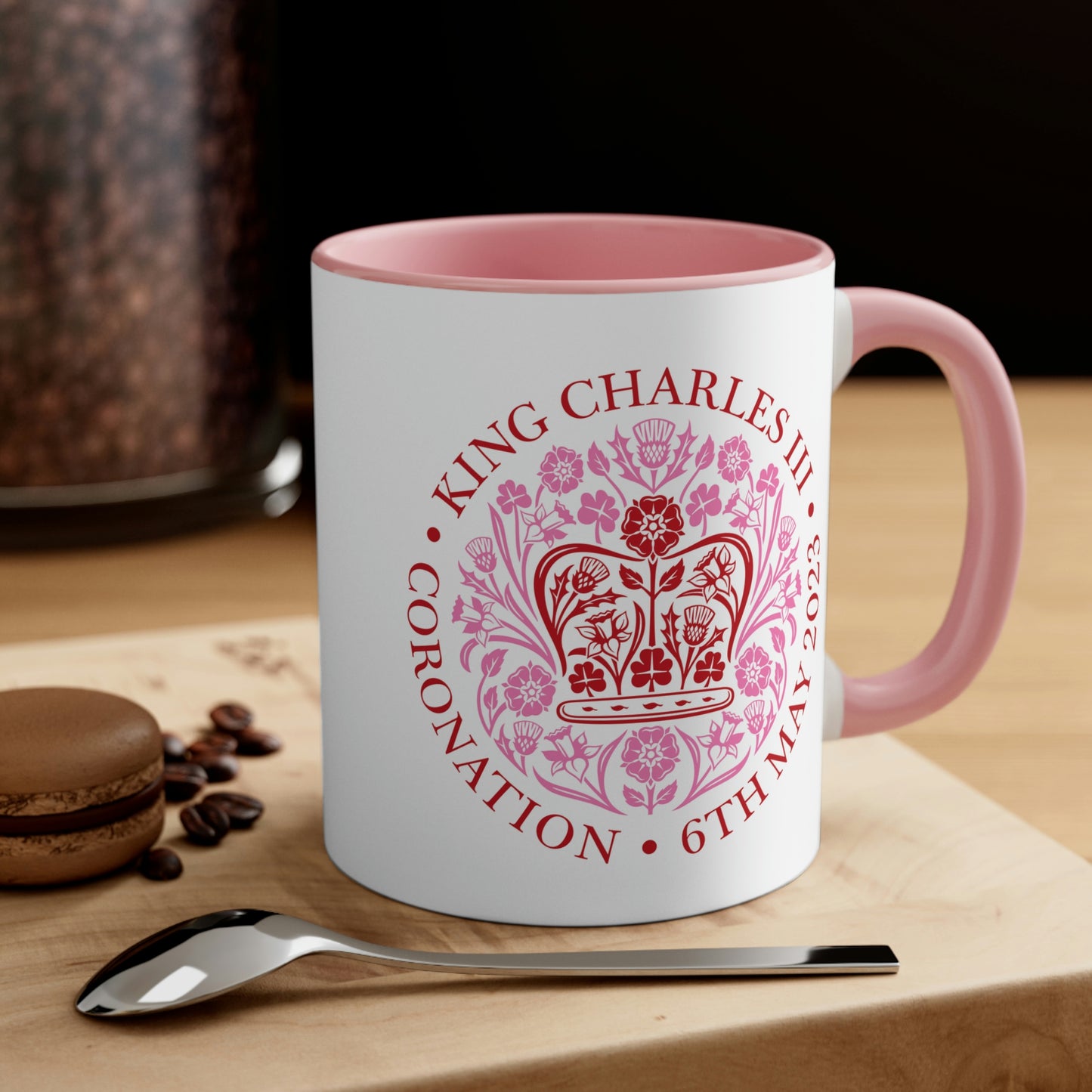 Accent Coronation Emblem Mug, 11oz