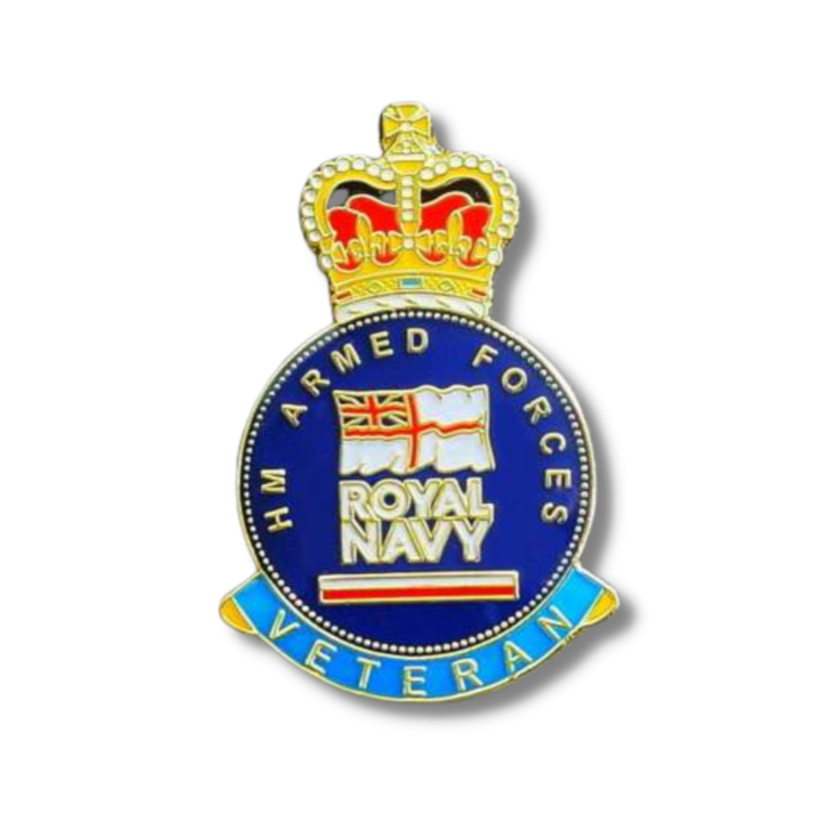 Royal Navy Veteran Badge - Blue