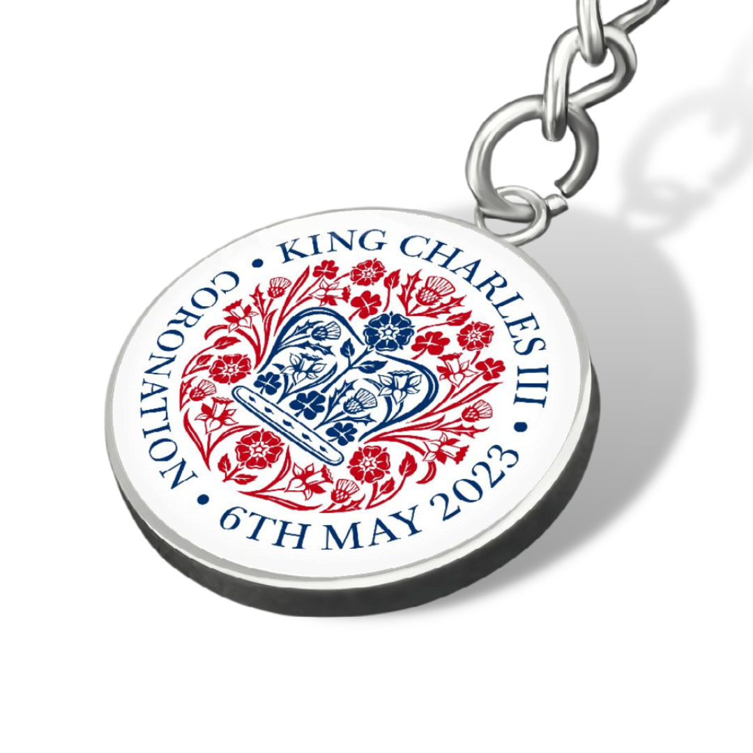 Official Coronation Logo Keyring