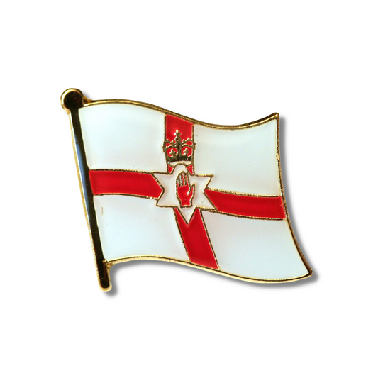 Northern Ireland Flag Ulster Belfast UK Lapel Pin Badge