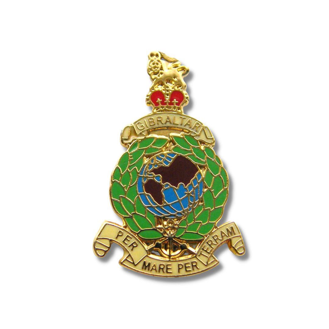 The Royal Marines Crest Pin Badge