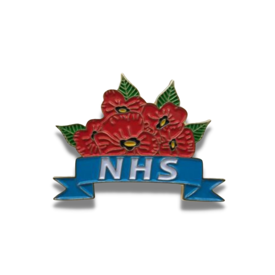 NHS Five Flower Badge