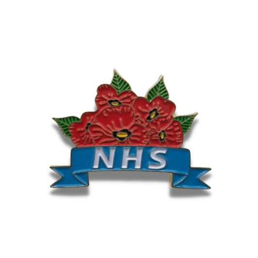 NHS Five Flower Badge