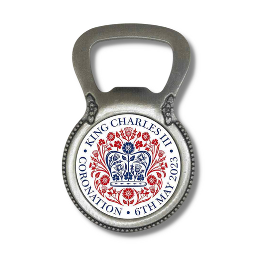 Coronation Magnetic Bottle Opener - Emblem
