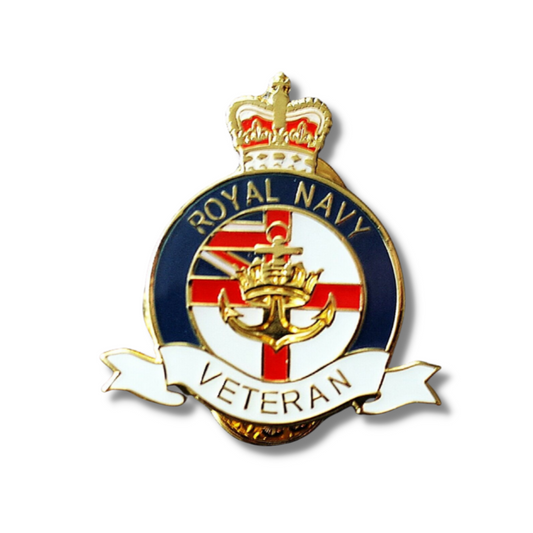 Royal Navy Veteran Pin Badge