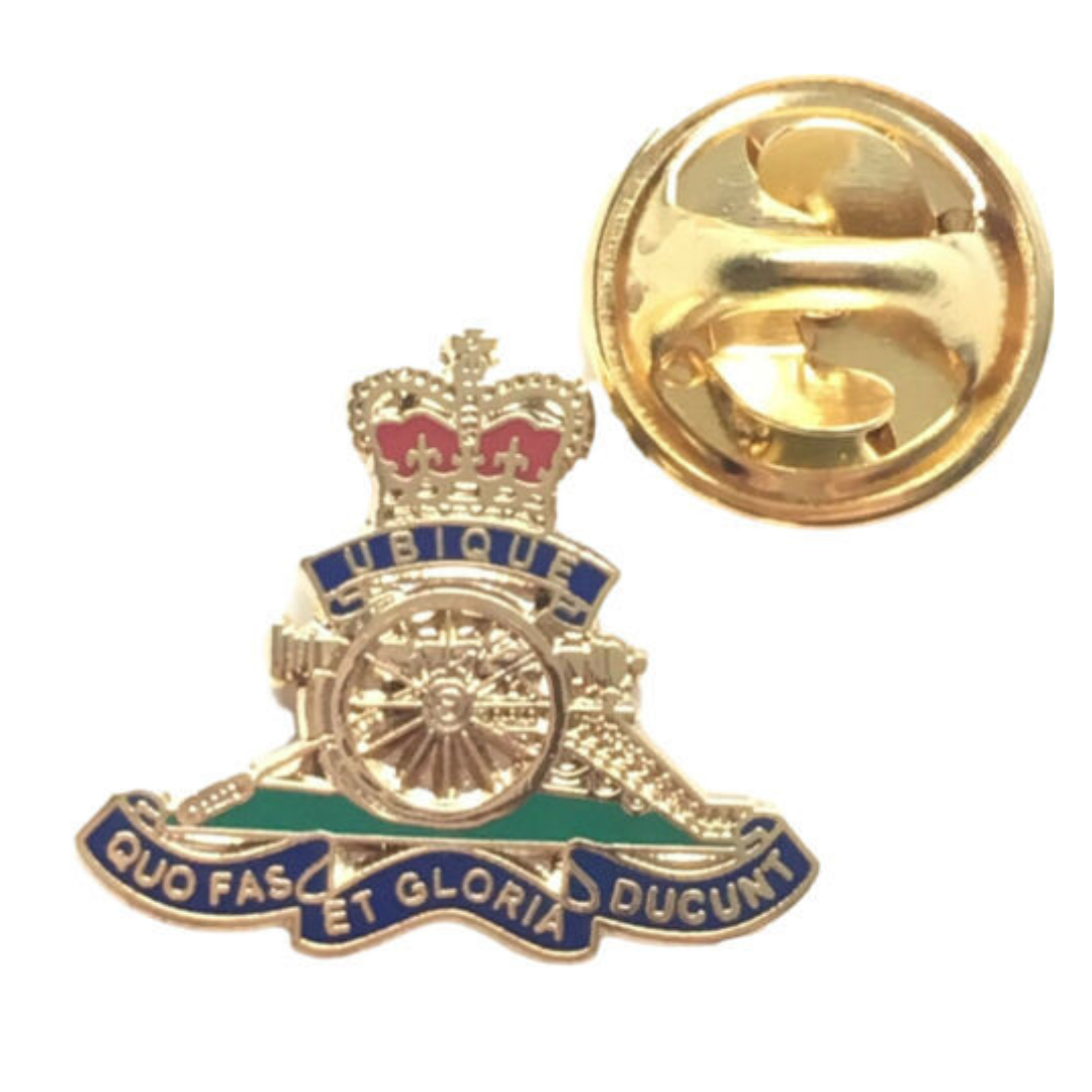 Royal Artillery Military Enamel Lapel Pin Badge