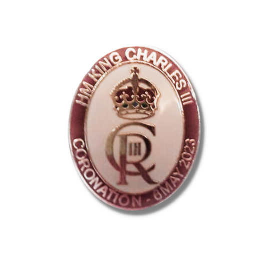HM King Charles III Coronation - 6th May 2023 Lapel Pin Badge