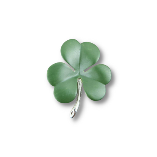 Shamrock Green Brooch